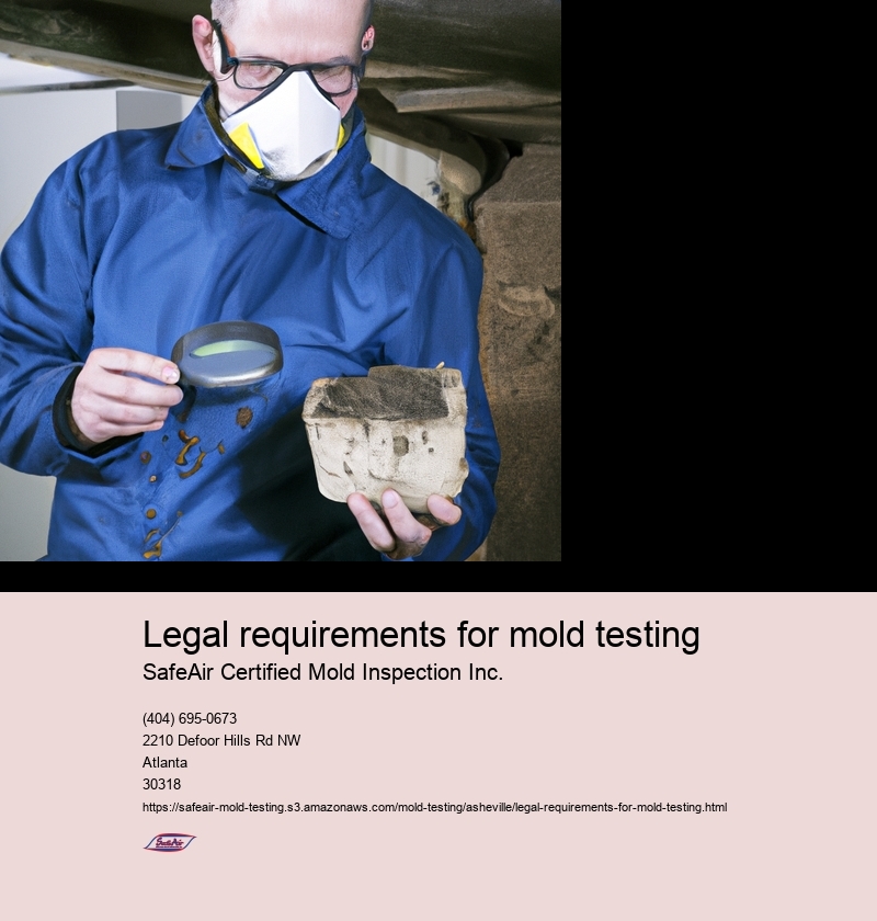 Legal requirements for mold testing