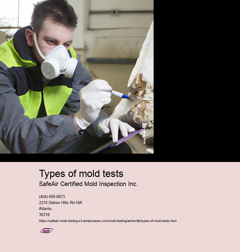 Types of mold tests